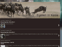 Tablet Screenshot of evelieninkenia.blogspot.com