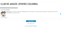 Tablet Screenshot of jovenescolombia-clubdeamigos.blogspot.com