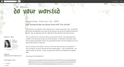 Desktop Screenshot of doyourworsted.blogspot.com