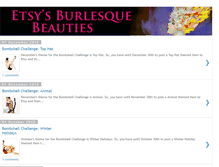 Tablet Screenshot of burlesquebeauties.blogspot.com