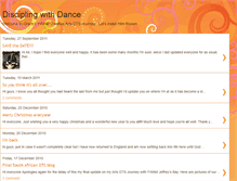 Tablet Screenshot of dancingtofreedom.blogspot.com