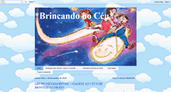 Desktop Screenshot of brincando-no-ceu.blogspot.com