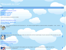 Tablet Screenshot of brincando-no-ceu.blogspot.com