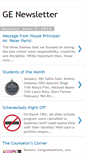 Mobile Screenshot of genewslettershs.blogspot.com
