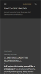 Mobile Screenshot of ponedaddyspound.blogspot.com