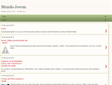 Tablet Screenshot of mundojovemrr.blogspot.com