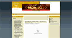 Desktop Screenshot of idemisefastlvlingguide.blogspot.com