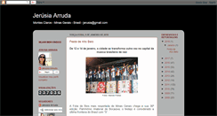 Desktop Screenshot of jerusiaarruda.blogspot.com