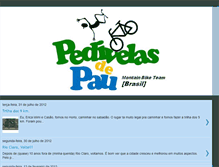 Tablet Screenshot of pedivelasdepau.blogspot.com