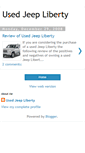 Mobile Screenshot of bestusedjeepliberty.blogspot.com
