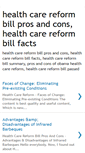 Mobile Screenshot of healthcarereformbillprosandcons.blogspot.com