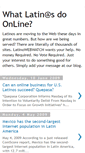 Mobile Screenshot of latinowebwatch.blogspot.com