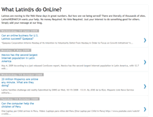 Tablet Screenshot of latinowebwatch.blogspot.com
