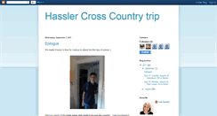 Desktop Screenshot of hasslercrosscountry.blogspot.com