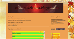 Desktop Screenshot of makngohselamoh.blogspot.com