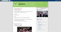 Desktop Screenshot of nepodestito.blogspot.com