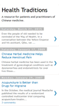 Mobile Screenshot of healthtraditions.blogspot.com