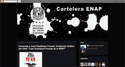 Desktop Screenshot of carteleraenap.blogspot.com