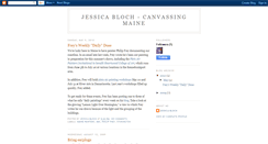 Desktop Screenshot of canvassingmaine.blogspot.com