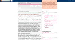 Desktop Screenshot of beyondbtdialogue.blogspot.com