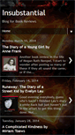 Mobile Screenshot of insubstanial.blogspot.com