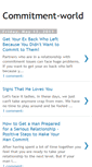 Mobile Screenshot of commitment-world.blogspot.com