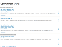 Tablet Screenshot of commitment-world.blogspot.com