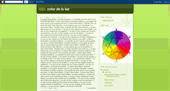 Desktop Screenshot of colordelaluz.blogspot.com