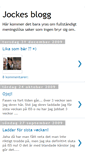 Mobile Screenshot of jockepocke76.blogspot.com
