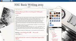 Desktop Screenshot of nsubasicwriting2011.blogspot.com