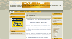 Desktop Screenshot of ccbafl.blogspot.com