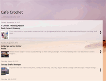 Tablet Screenshot of cafecrochet.blogspot.com