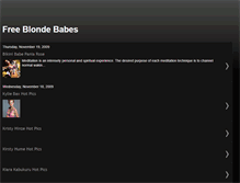 Tablet Screenshot of freeblondebabes.blogspot.com