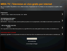 Tablet Screenshot of miratve.blogspot.com