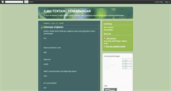 Desktop Screenshot of ilmupenerbang.blogspot.com