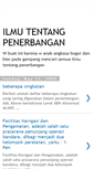Mobile Screenshot of ilmupenerbang.blogspot.com