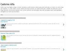 Tablet Screenshot of cadernoalfa.blogspot.com