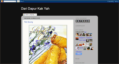 Desktop Screenshot of dapurkakyah.blogspot.com