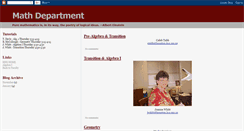 Desktop Screenshot of houstonhighschoolmath.blogspot.com