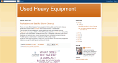 Desktop Screenshot of myheavyequipment.blogspot.com