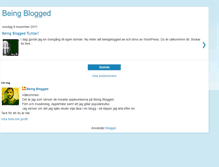 Tablet Screenshot of beingblogged.blogspot.com