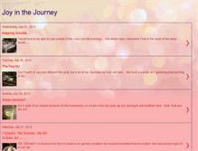 Tablet Screenshot of journeyeveryday.blogspot.com