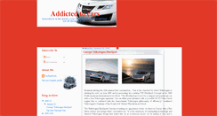 Desktop Screenshot of addictedtocars.blogspot.com