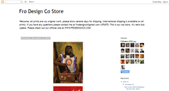 Desktop Screenshot of frodesignstore.blogspot.com