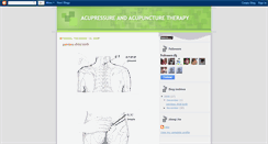 Desktop Screenshot of acupressureandacupuncturetherapy.blogspot.com