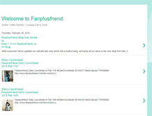 Tablet Screenshot of fanplusfriend.blogspot.com