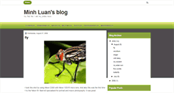 Desktop Screenshot of minhluansblog.blogspot.com