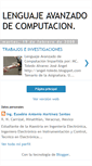 Mobile Screenshot of lenguajeavanzadodecomputacin.blogspot.com
