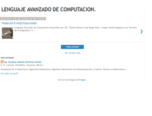 Tablet Screenshot of lenguajeavanzadodecomputacin.blogspot.com