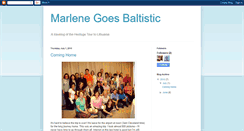 Desktop Screenshot of marleneinlithuania.blogspot.com